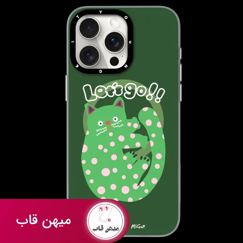 قاب Youngkit یانگ کیت Polka Dot Cat Magsafe Series Iphone