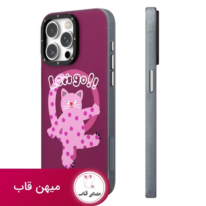 قاب Youngkit یانگ کیت Polka Dot Cat Magsafe Series Iphone