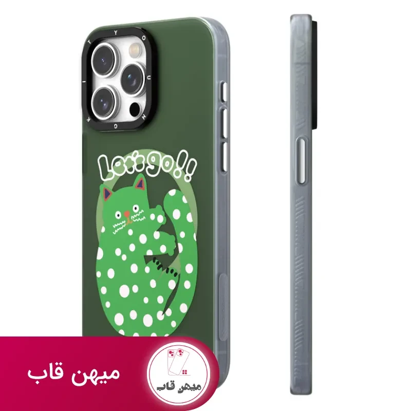 قاب Youngkit یانگ کیت Polka Dot Cat Magsafe Series Iphone