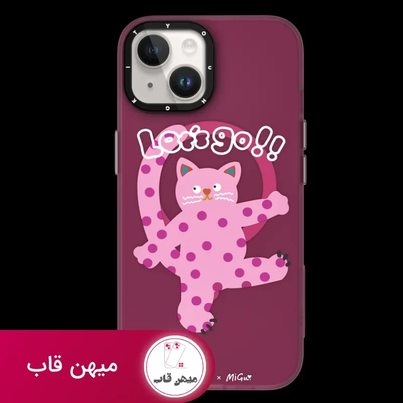 قاب Youngkit یانگ کیت Polka Dot Cat Magsafe Series Iphone