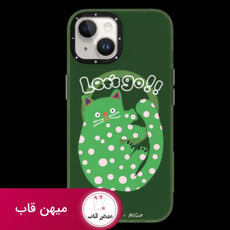 قاب Youngkit یانگ کیت Polka Dot Cat Magsafe Series Iphone