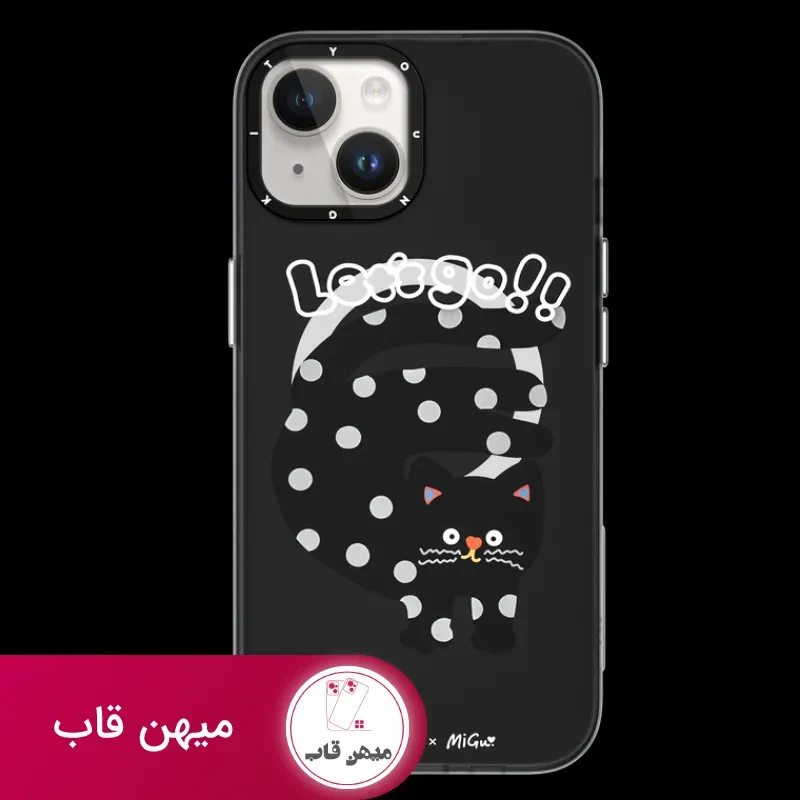 قاب Youngkit یانگ کیت Polka Dot Cat Magsafe Series Iphone