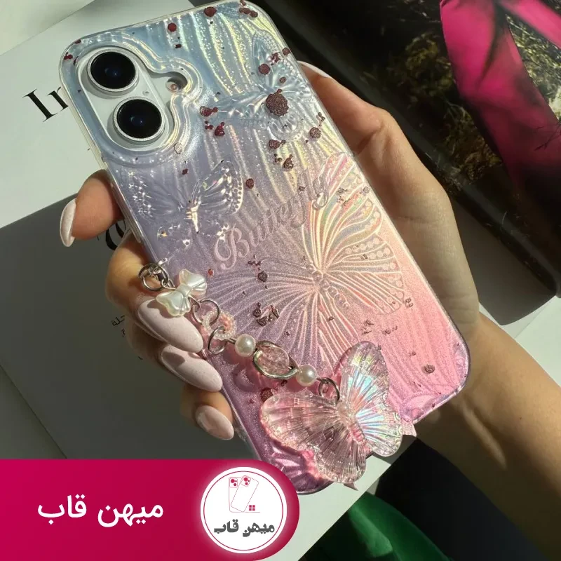 قاب گوشی آیفون butterfly in blood