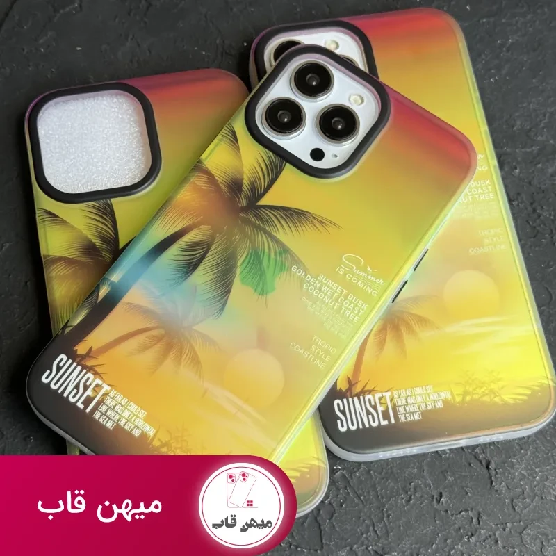 قاب موبایل آیفون هاوایی هلوگرامی