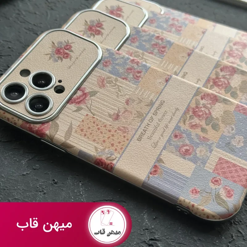 قاب موبایل آیفون گل نفس بهار