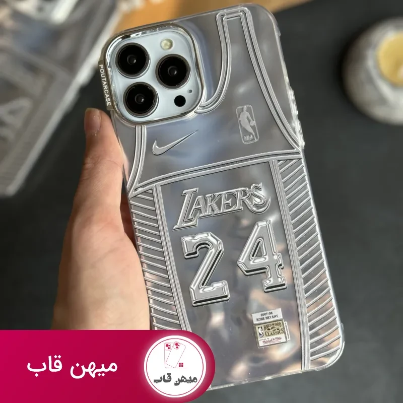 قاب موبایل آیفون لیکرز 24 کرومی