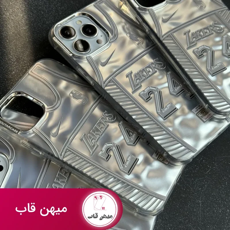 قاب موبایل آیفون لیکرز 24 کرومی