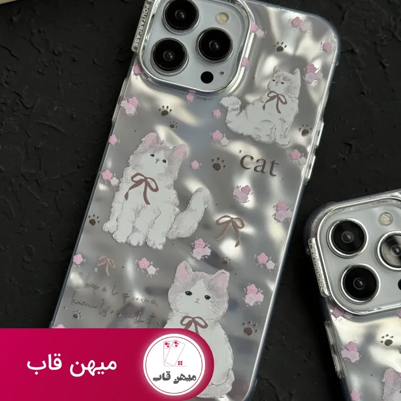 قاب موبایل آیفون پرشین کت کرومی