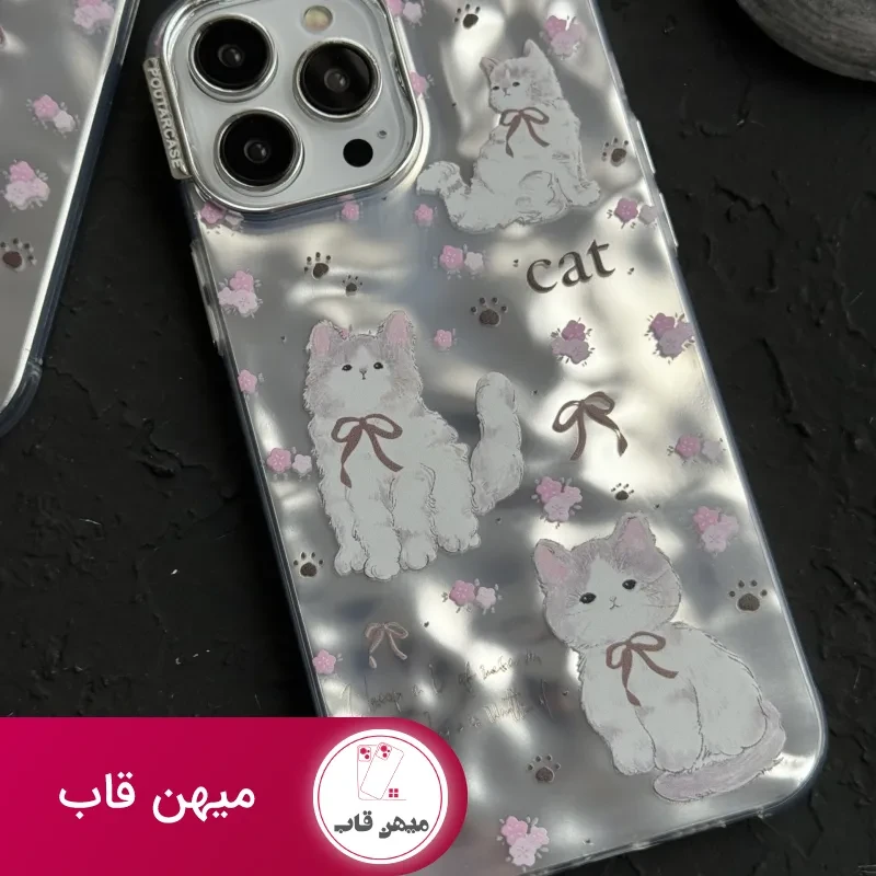 قاب موبایل آیفون پرشین کت کرومی