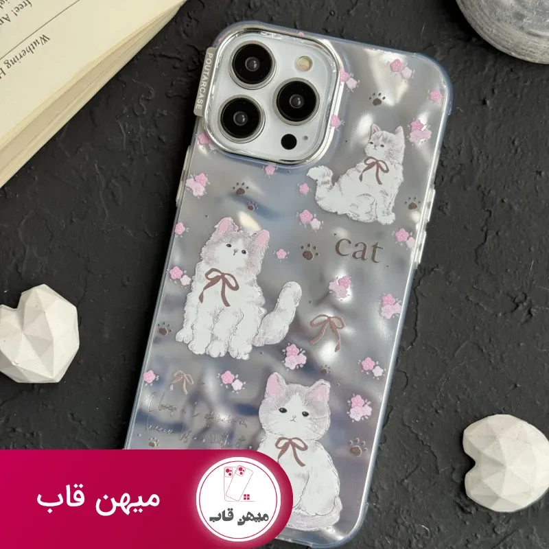 قاب موبایل آیفون پرشین کت کرومی