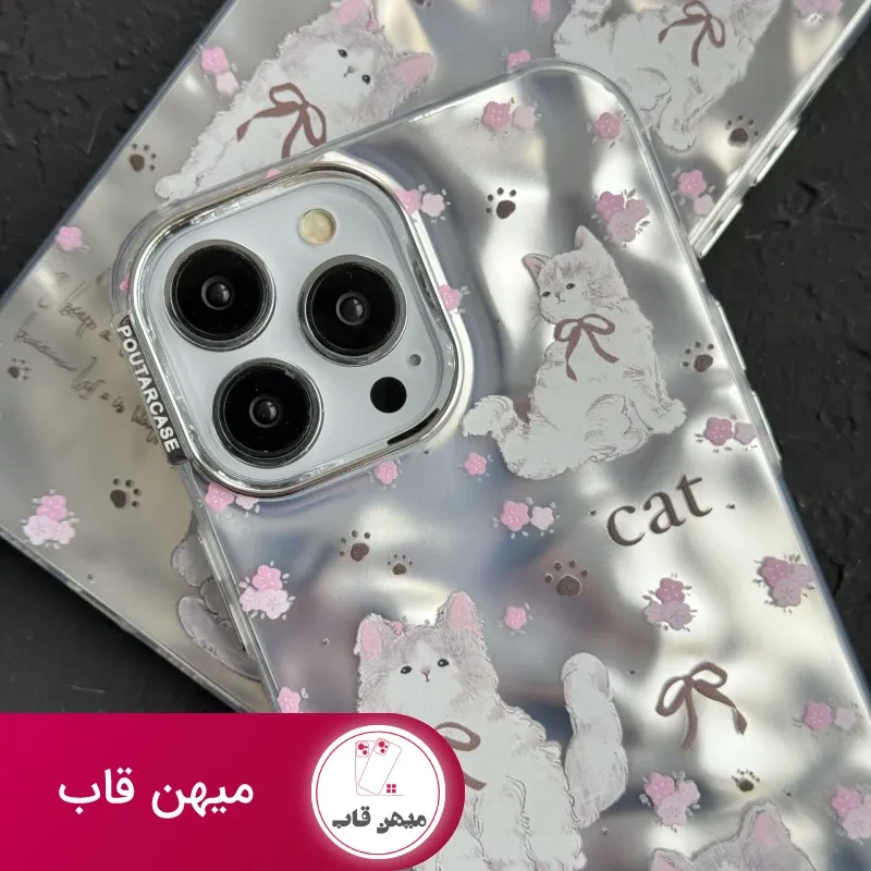 قاب موبایل آیفون پرشین کت کرومی