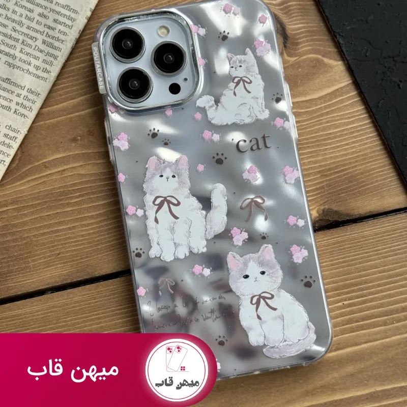 قاب موبایل آیفون پرشین کت کرومی