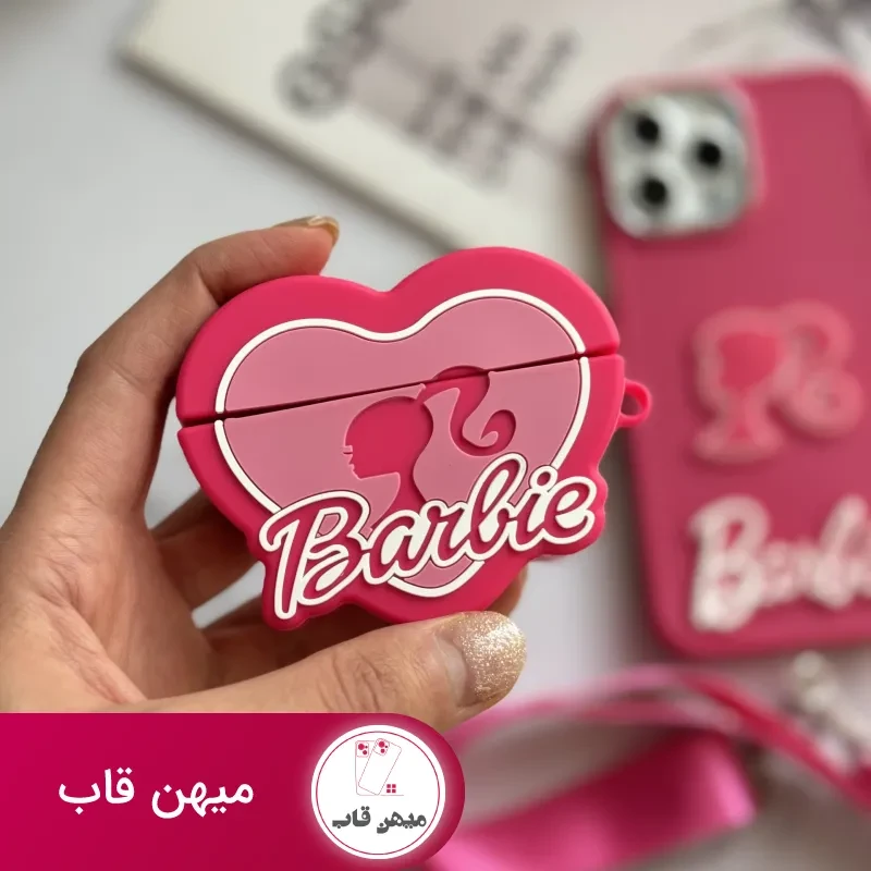 کاور ایرپاد باربی پاپیونی صورتی