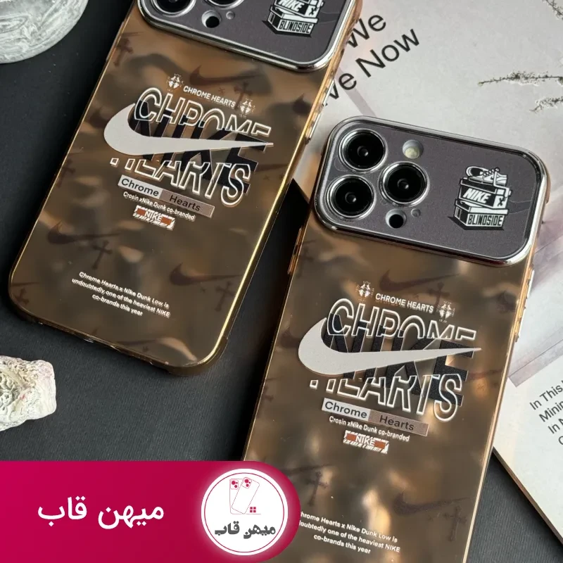 قاب موبایل آیفون نایک مسی محافظ لنزدار