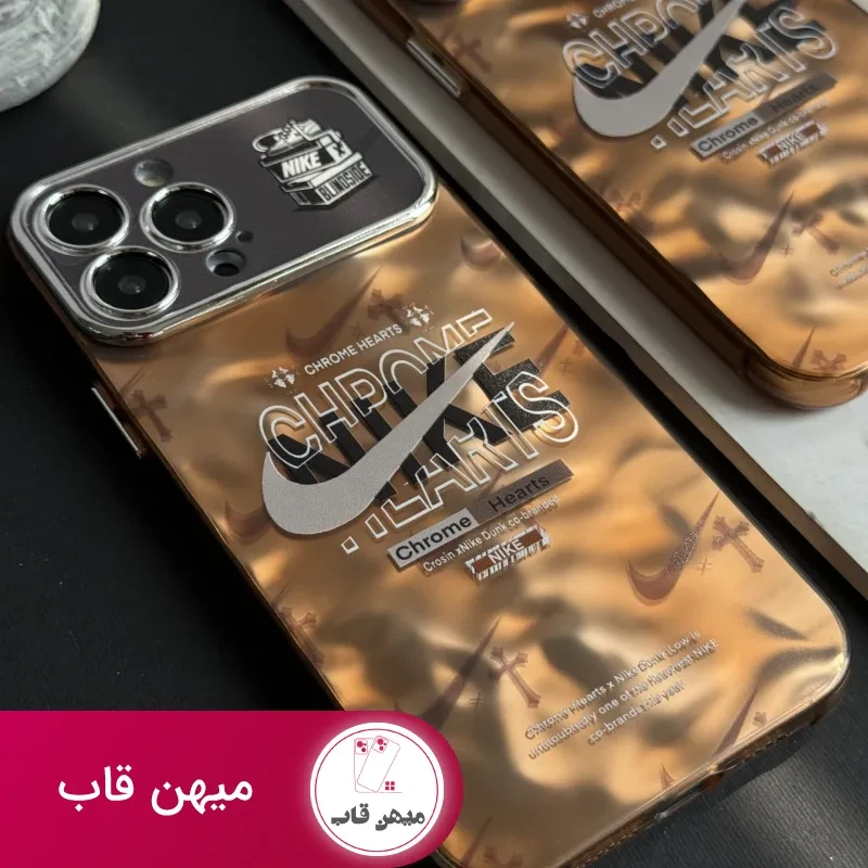 قاب موبایل آیفون نایک مسی محافظ لنزدار