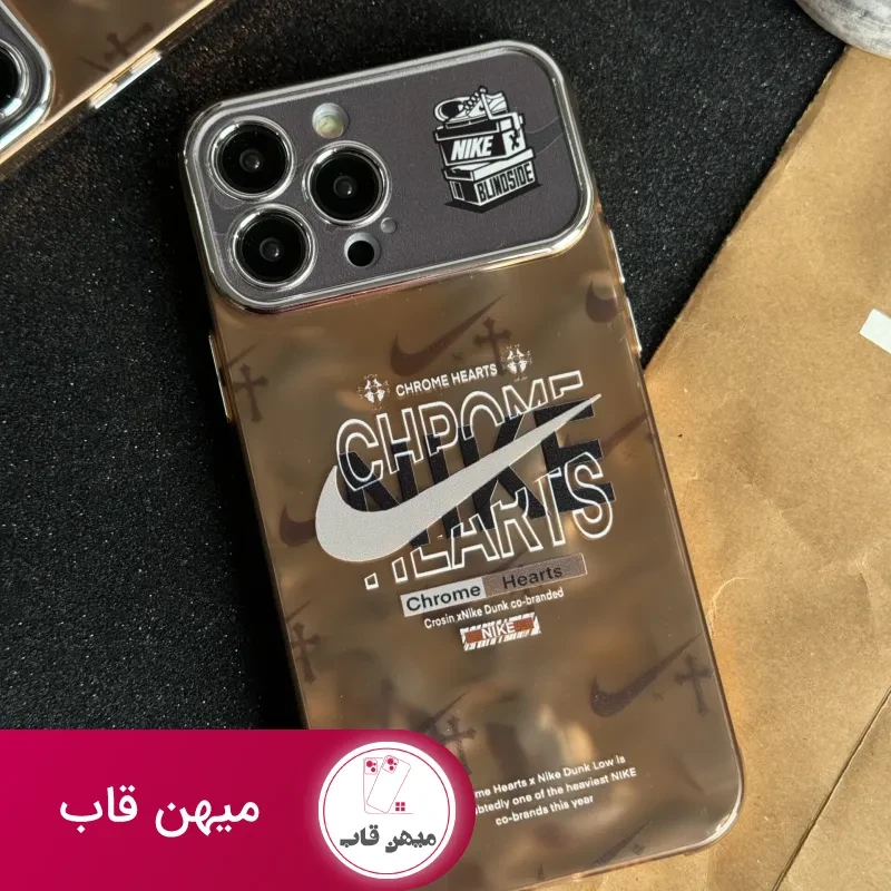 قاب موبایل آیفون نایک مسی محافظ لنزدار