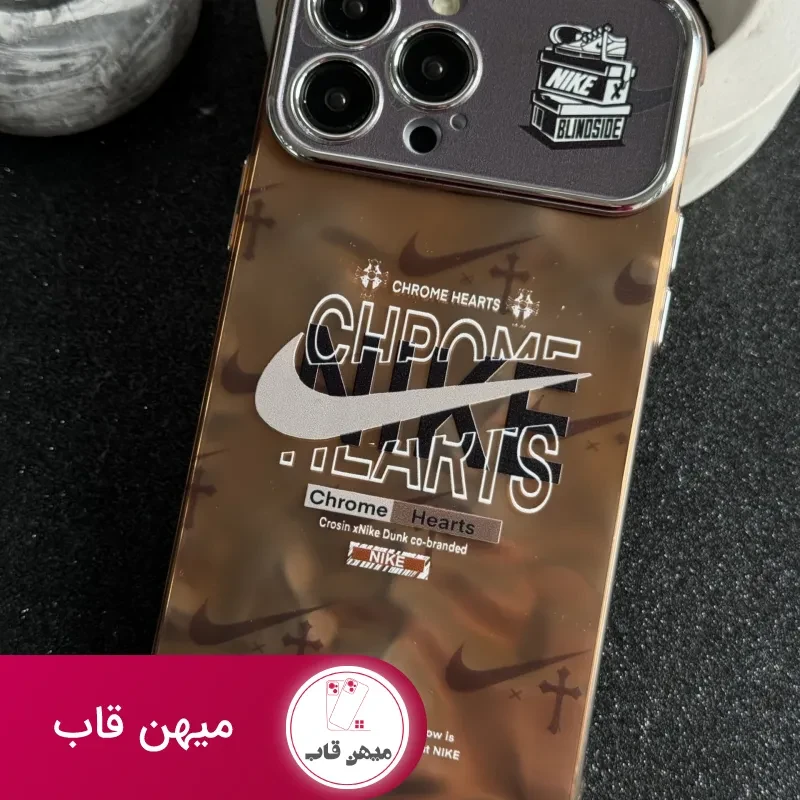 قاب موبایل آیفون نایک مسی محافظ لنزدار