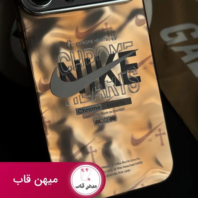 قاب موبایل آیفون نایک مسی محافظ لنزدار