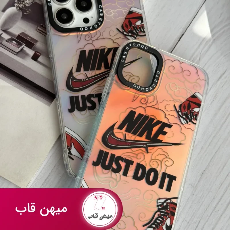 قاب موبایل آیفون کتونی نایکی جردن هلوگرامی