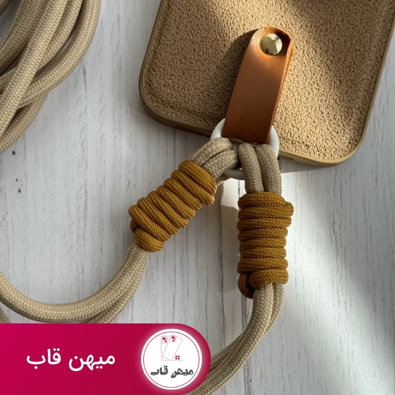 قاب موبایل آیفون خرس دوست داشتنی محافظ لنز + بندست