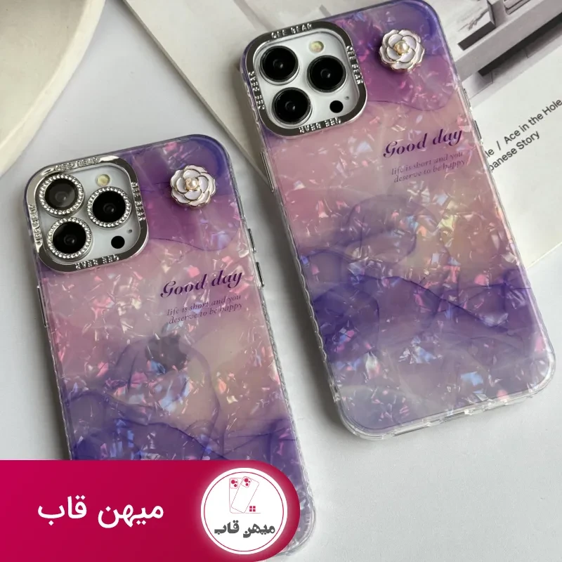 قاب موبایل آیفون ویولت بنفش