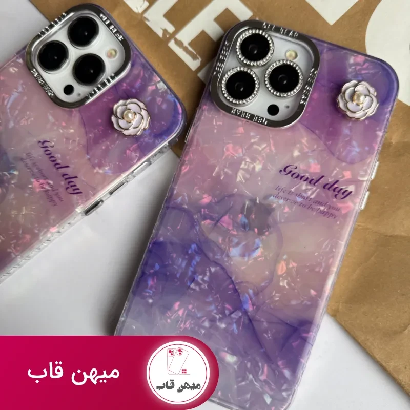 قاب موبایل آیفون ویولت بنفش