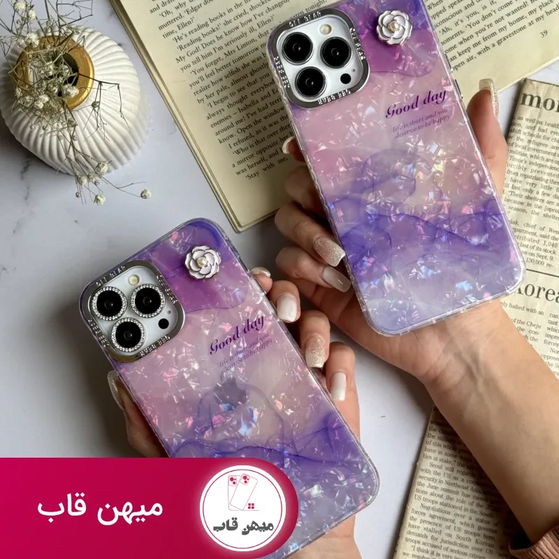 قاب موبایل آیفون ویولت بنفش