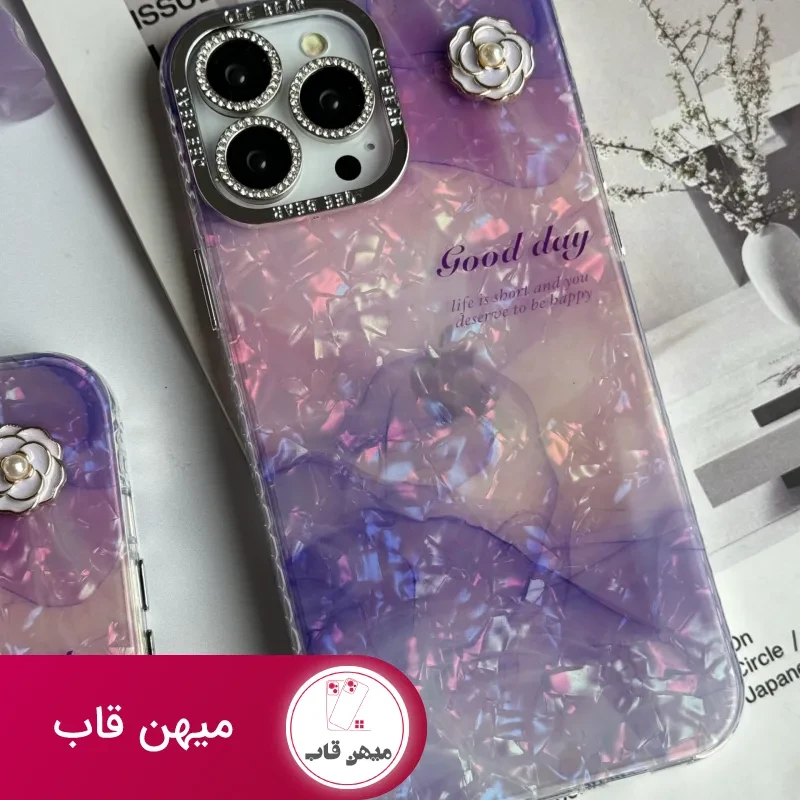 قاب موبایل آیفون ویولت بنفش