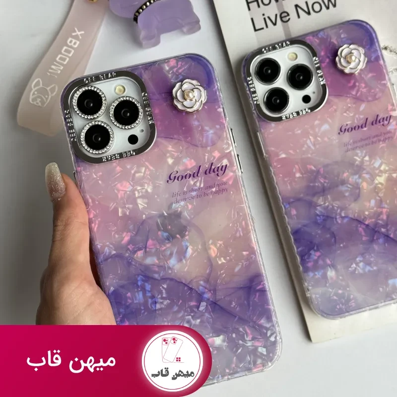 قاب موبایل آیفون ویولت بنفش
