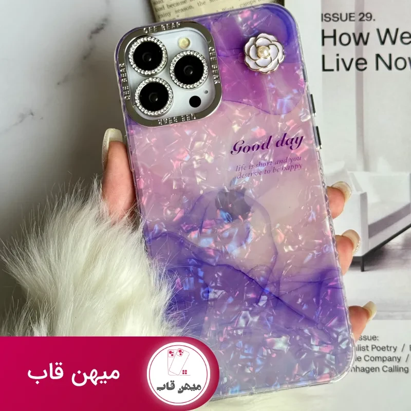 قاب موبایل آیفون ویولت بنفش