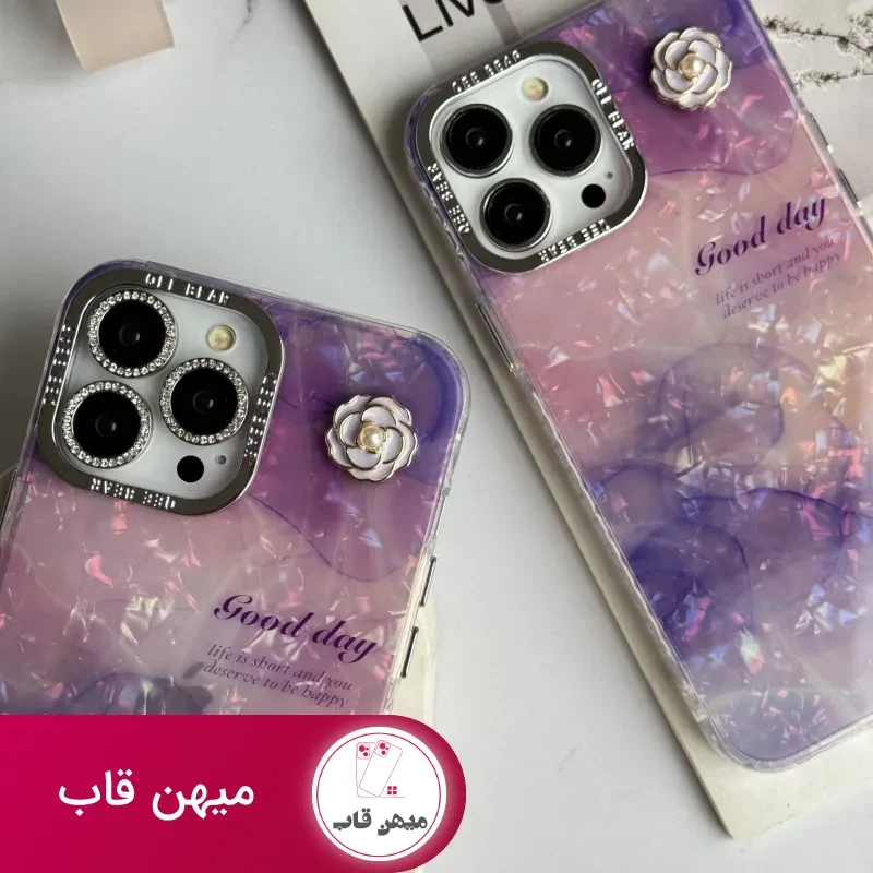 قاب موبایل آیفون ویولت بنفش