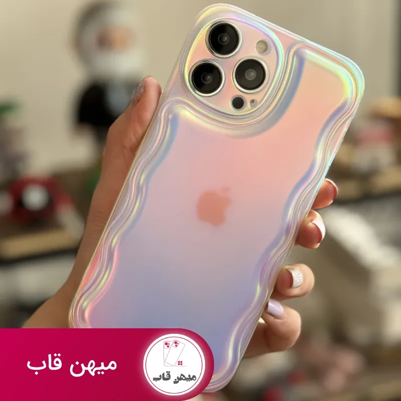 قاب موبایل آیفون فایرفایتر هفت رنگ محافظ لنزدار