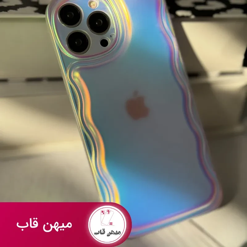 قاب موبایل آیفون فایرفایتر هفت رنگ محافظ لنزدار