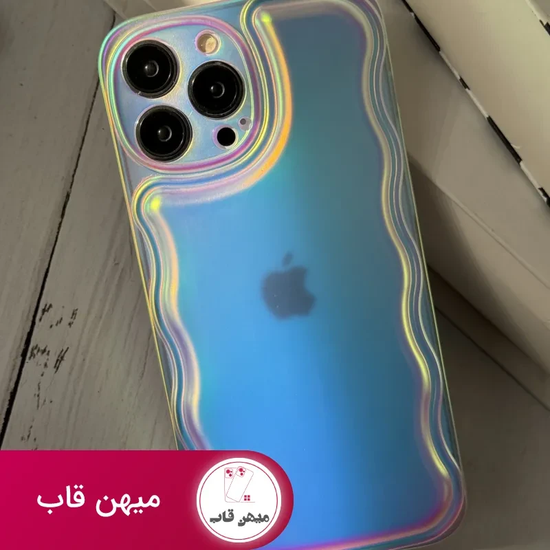 قاب موبایل آیفون فایرفایتر هفت رنگ محافظ لنزدار