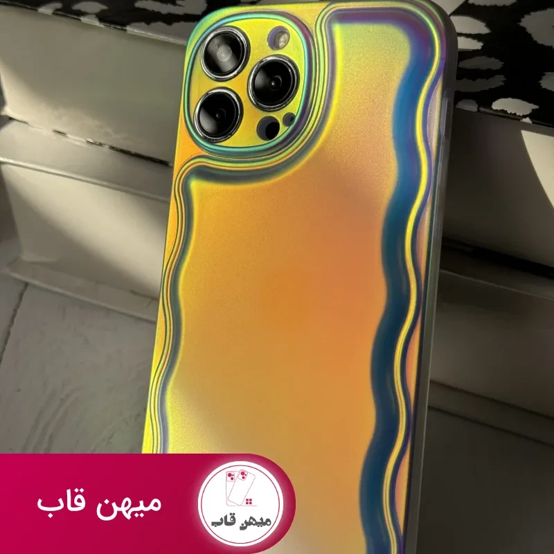 قاب موبایل آیفون فایرفایتر هفت رنگ محافظ لنزدار