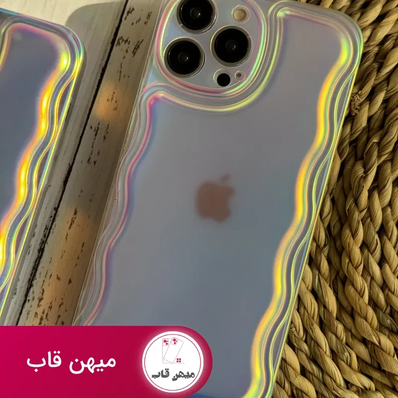 قاب موبایل آیفون فایرفایتر هفت رنگ محافظ لنزدار