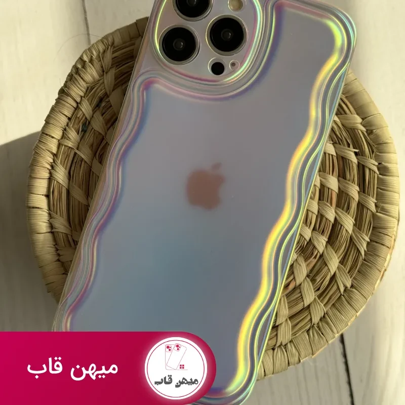 قاب موبایل آیفون فایرفایتر هفت رنگ محافظ لنزدار