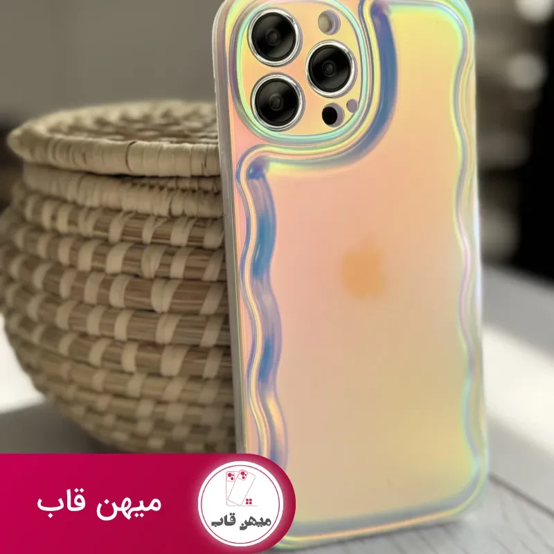 قاب موبایل آیفون فایرفایتر هفت رنگ محافظ لنزدار