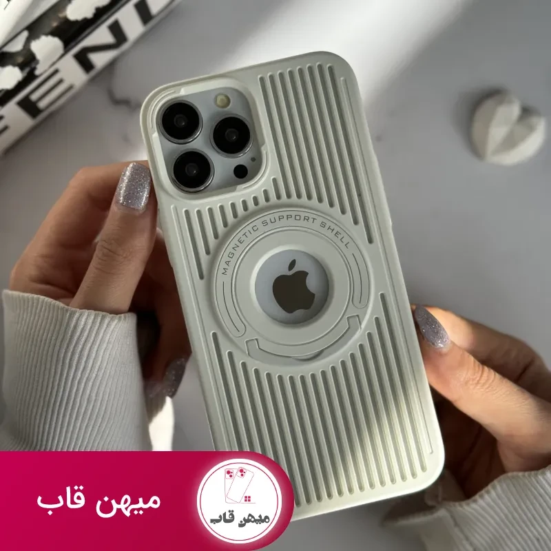 قاب موبایل آیفون توری مگنتی پایه دار