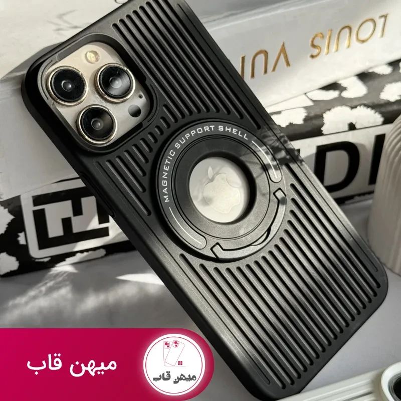 قاب موبایل آیفون توری مگنتی پایه دار