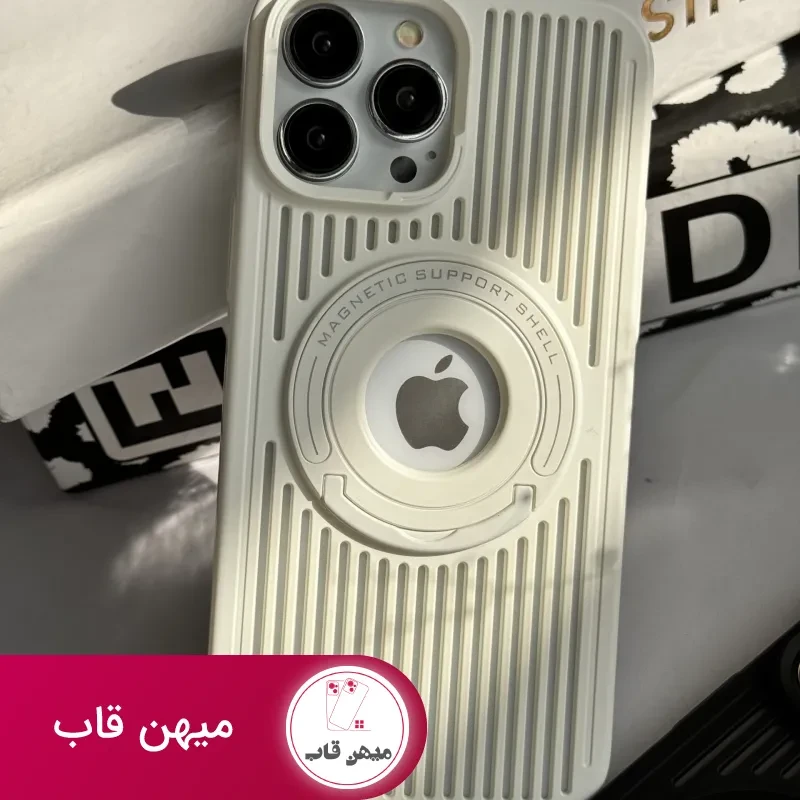 قاب موبایل آیفون توری مگنتی پایه دار