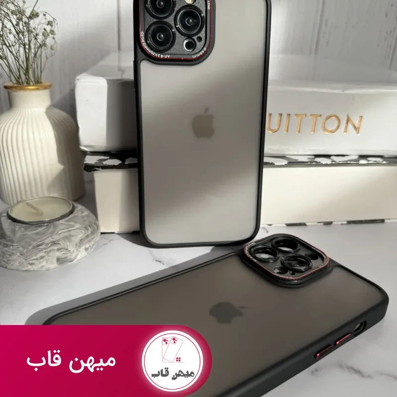 قاب موبایل آیفون ایسان کیس لنز آلومینیوم