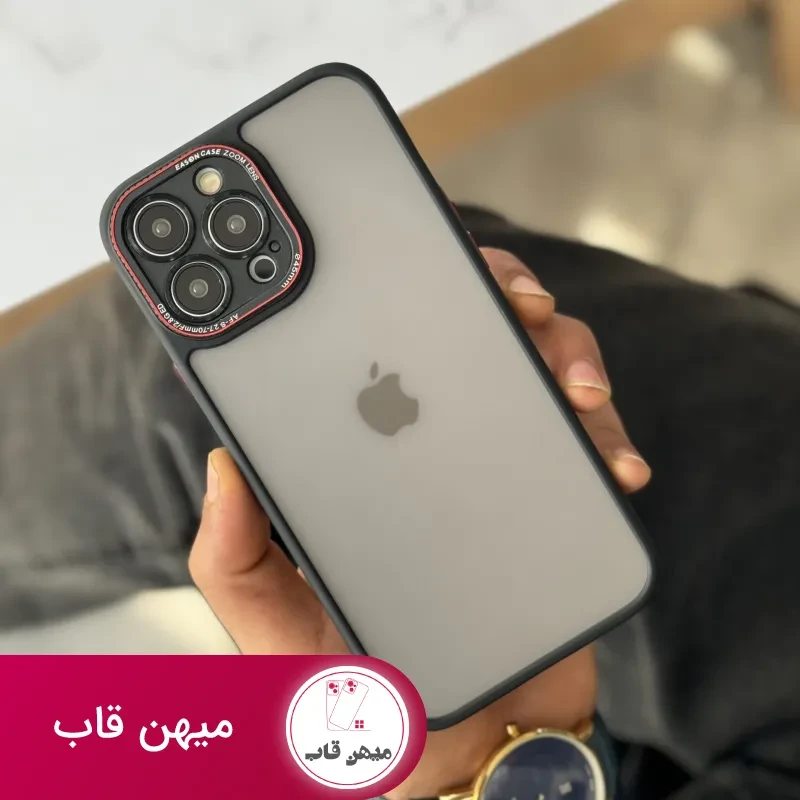 قاب موبایل آیفون ایسان کیس لنز آلومینیوم