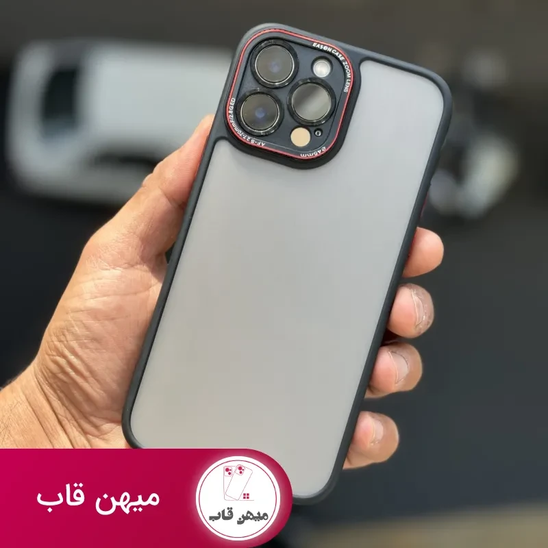 قاب موبایل آیفون ایسان کیس لنز آلومینیوم
