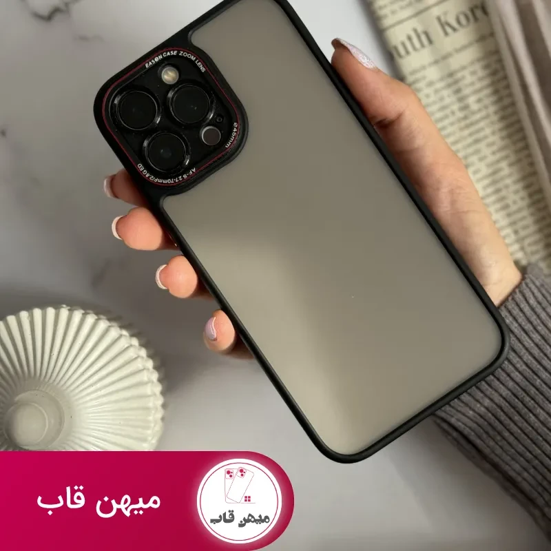 قاب موبایل آیفون ایسان کیس لنز آلومینیوم