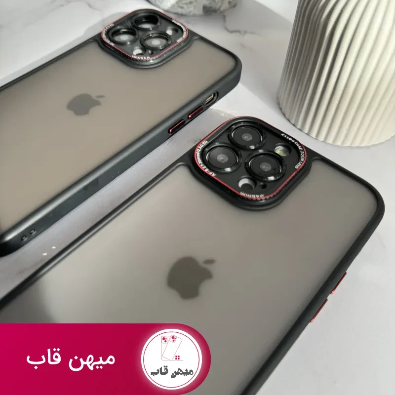 قاب موبایل آیفون ایسان کیس لنز آلومینیوم