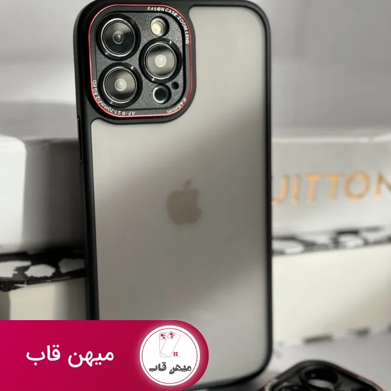 قاب موبایل آیفون ایسان کیس لنز آلومینیوم