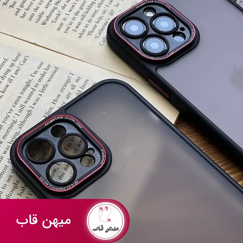 قاب موبایل آیفون ایسان کیس لنز آلومینیوم