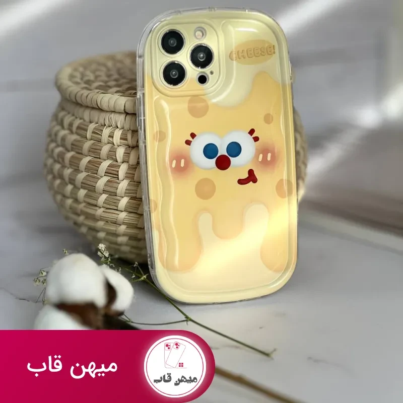 قاب موبایل آیفون باب اسفنجی پنیری