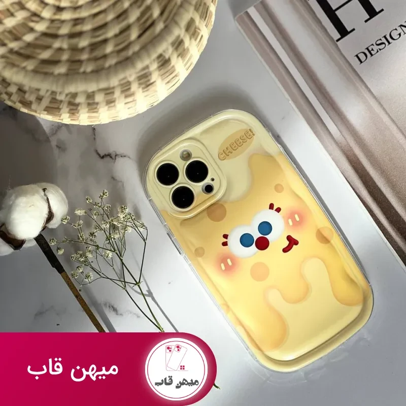قاب موبایل آیفون باب اسفنجی پنیری
